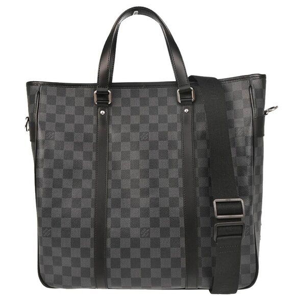 Louis Vuitton Damier Graphite Tadao 2way Tote Handbag N51192 DU4088 XX92070 - Picture 1 of 10